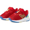 New Balance Kids Fresh Foam Arishi V4 Running Shoe (Little Kid)(Team Red/Marine Blue/Cosmic Pineapple)