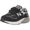 New Balance Kids Fresh Foam Arishi V4 Running Shoe (Little Kid)(Black/Silver)