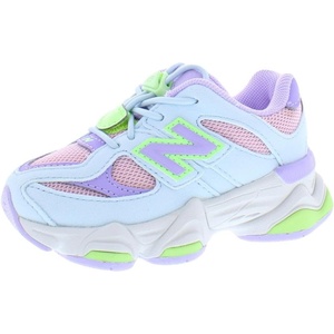 New Balance Kids’ 9060 Sneakers(Pastel Blue/Lavender-purple)
