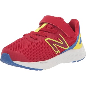 New Balance Kids Fresh Foam Arishi V4 Running Shoe (Little Kid)(Team Red/Marine Blue/Cosmic Pineapple)