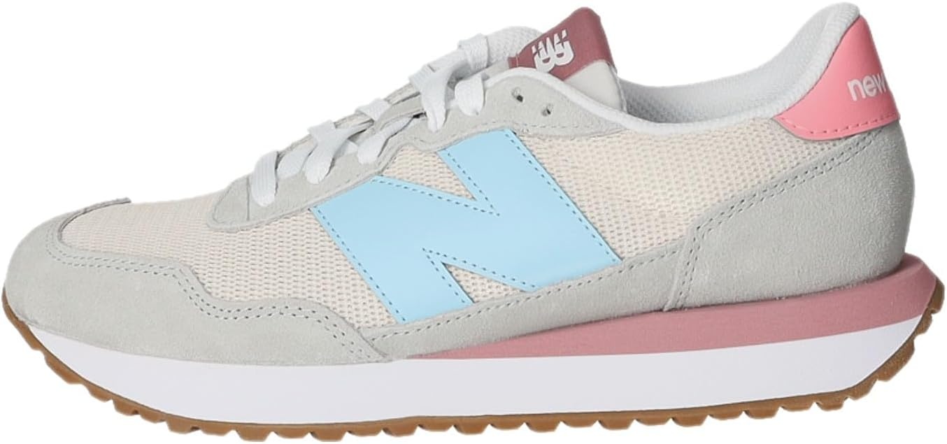 image:imageNew Balance Womens 237 Trainers Lone Star Grey Moonbeam Cloud Blue 65