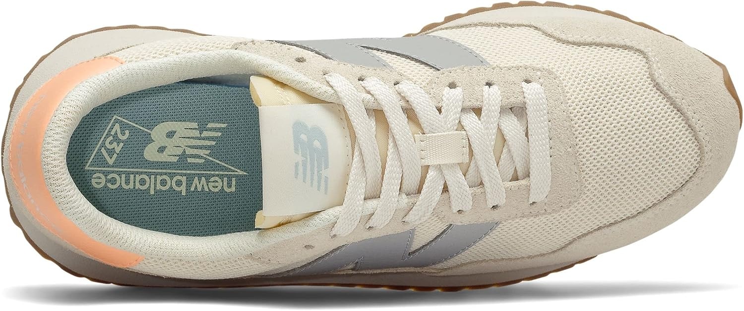 image:imageNew Balance Womens 237 V1 Classic Sneaker AngoraLight Mango 7