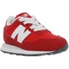 New Balance 237 Bungee Kids | Infant Boys Running Inspired (IH237HR) (White/True Red)