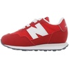 New Balance 237 Bungee Kids | Infant Boys Running Inspired (IH237HR) (White/True Red)