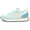 New Balance Women’s 237 Sneaker, Alpha Red/Baltic Sea, 10