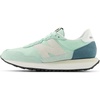 New Balance Women’s 237 Sneaker, Alpha Red/Baltic Sea, 5