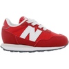 New Balance 237 Bungee Kids | Infant Boys Running Inspired (IH237HR) (White/True Red)