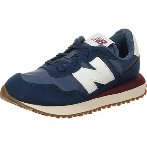 New Balance Kids 237 Bungee Sneaker, NB Navy/Turtledove, 13 M Little Kid (4-8 Years)