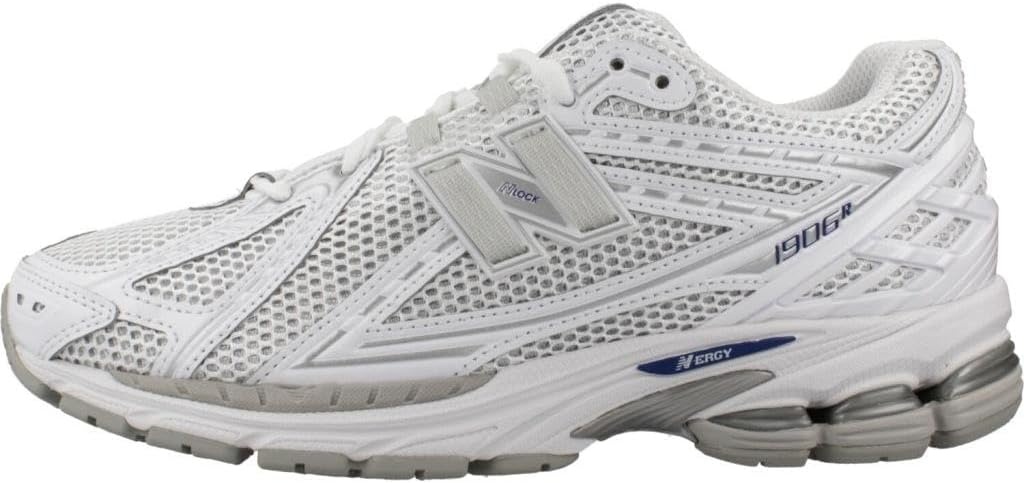 image:imageNew Balance Mens 1906 SneakersWhiteTeam RoyalSilver Metallic