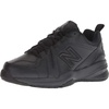 New Balance Women’s 608 V5 Casual Comfort Cross Trainer, Black/Black, 9.5