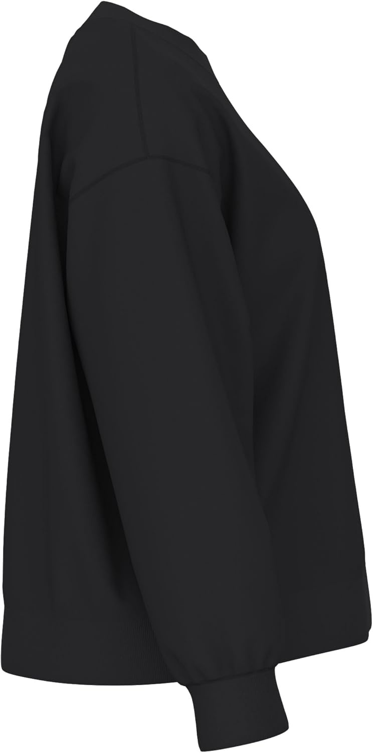 image:imageNew Balance Womens Athletics French Terry CrewBlack