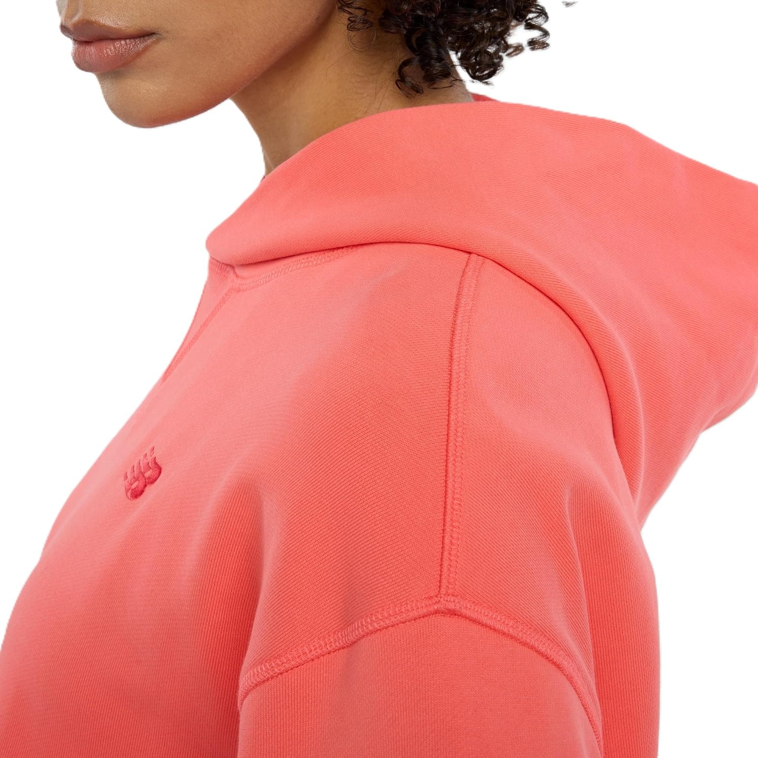 image:imageNew Balance womens Athletics French Terry HoodieDrift Red