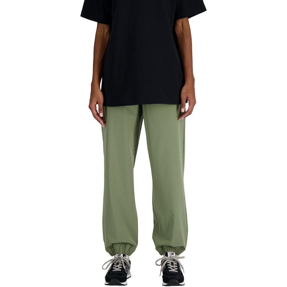 image:imageNew Balance Womens Athletics Stretch Woven JoggerDark Olivine