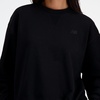 New Balance Women’s Athletics French Terry Crew(Black)