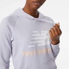 New Balance Women’s NB Essentials Pullover Hoodie(Grey Violet)