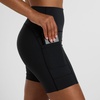 New Balance Women’s Nb Sleek Pocket High Rise Short 6″(Black)