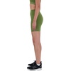 New Balance Women’s Nb Sleek Pocket High Rise Short 6″(Dark Olivine)