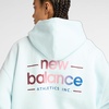 New Balance Women’s Reimagined Fleece Oversized Hoodie(Frosted Glass)