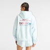 New Balance Women’s Reimagined Fleece Oversized Hoodie(Frosted Glass)