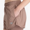 New Balance Women’s Sport Essentials 2-in-1 Short 3″(Earth Shadow)