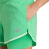 New Balance Women’s Sport Essentials 2-in-1 Short 3″(Green Apple)