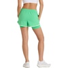 New Balance Women’s Sport Essentials 2-in-1 Short 3″(Green Apple)