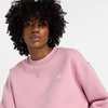 New Balance Women’s Sport Essentials Fleece Crew(Pink Taffy)