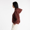 New Balance womens Athletics French Terry Hoodie(Rich Oak)