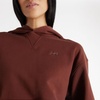 New Balance womens Athletics French Terry Hoodie(Rich Oak)
