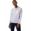 New Balance Women’s NB Essentials Pullover Hoodie(Grey Violet)