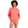 New Balance womens Athletics French Terry Hoodie(Drift Red)