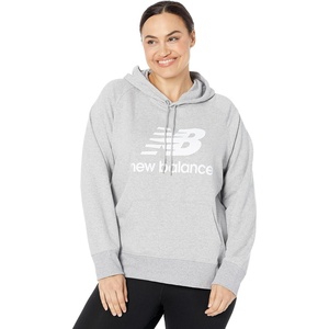 New Balance Women’s NB Essentials Pullover Hoodie(Athletic Grey)