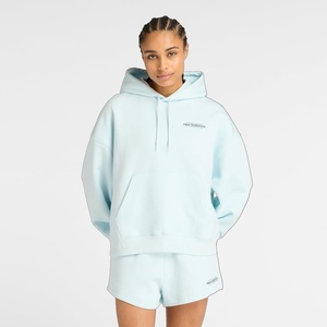 New Balance Women’s Reimagined Fleece Oversized Hoodie(Frosted Glass)