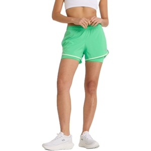 New Balance Women’s Sport Essentials 2-in-1 Short 3″(Green Apple)