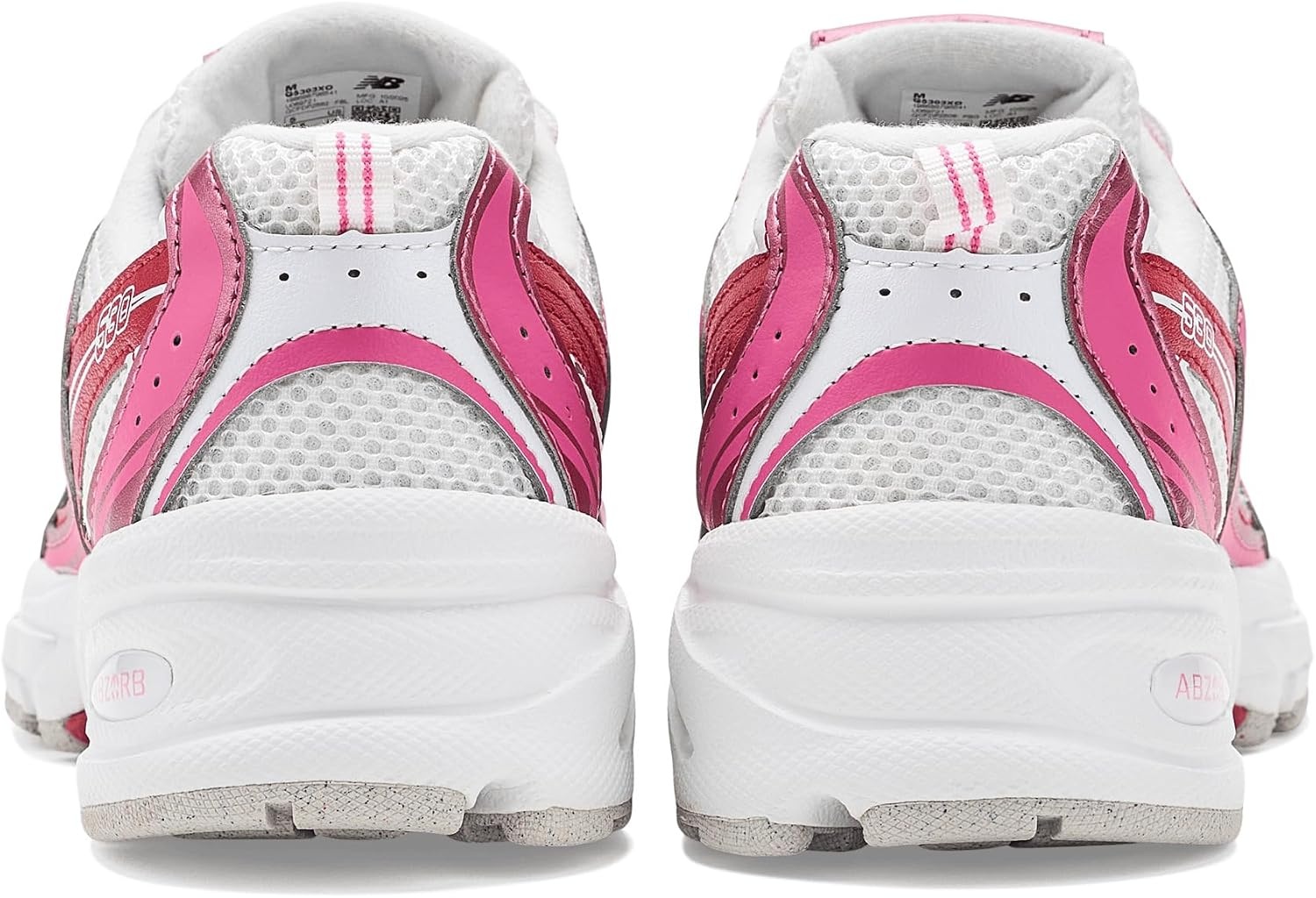 image:imageNew Balance Boys SneakersPink SatinShadow Red