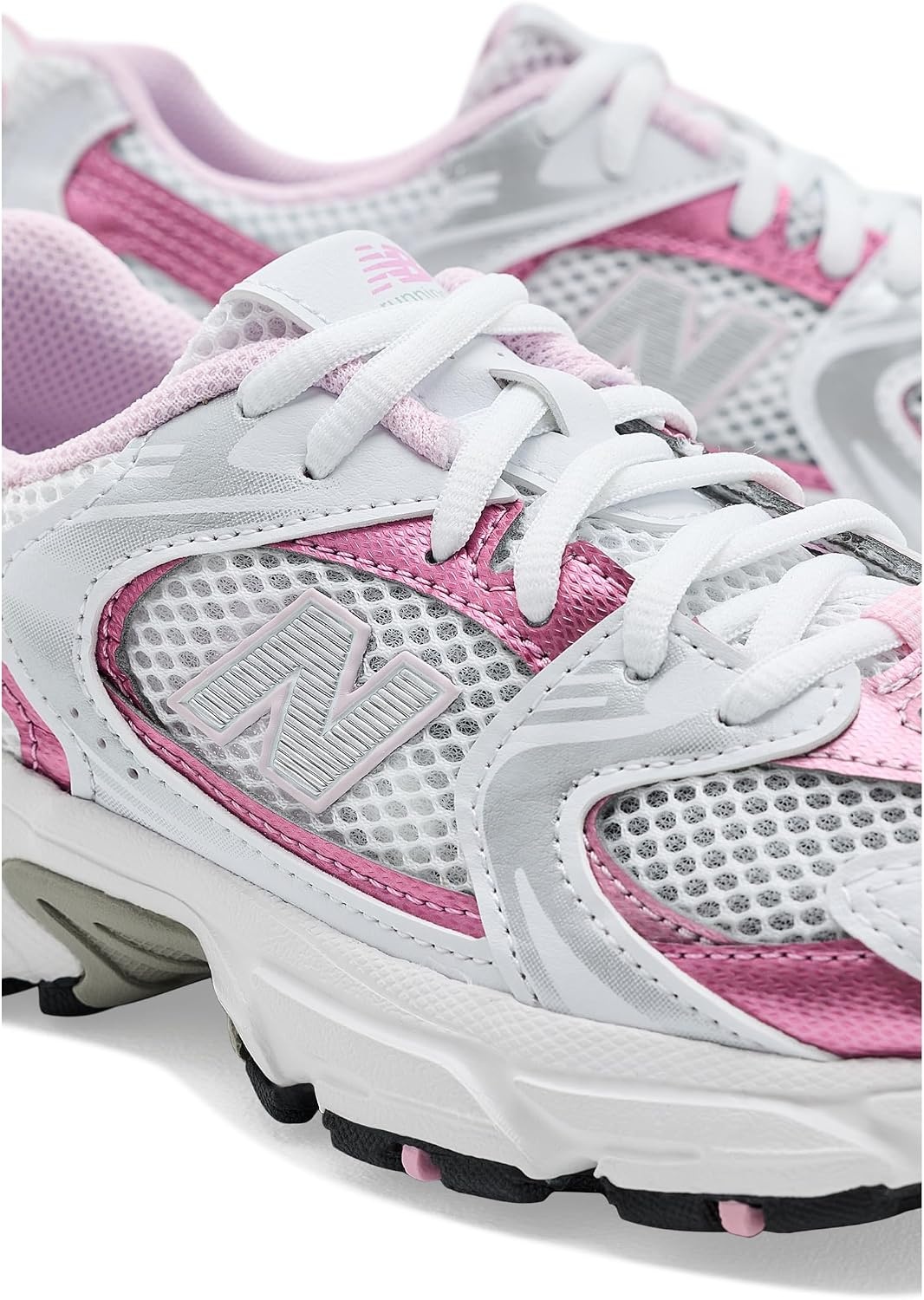 image:imageNew Balance Boys SneakersWhitePink Sugar