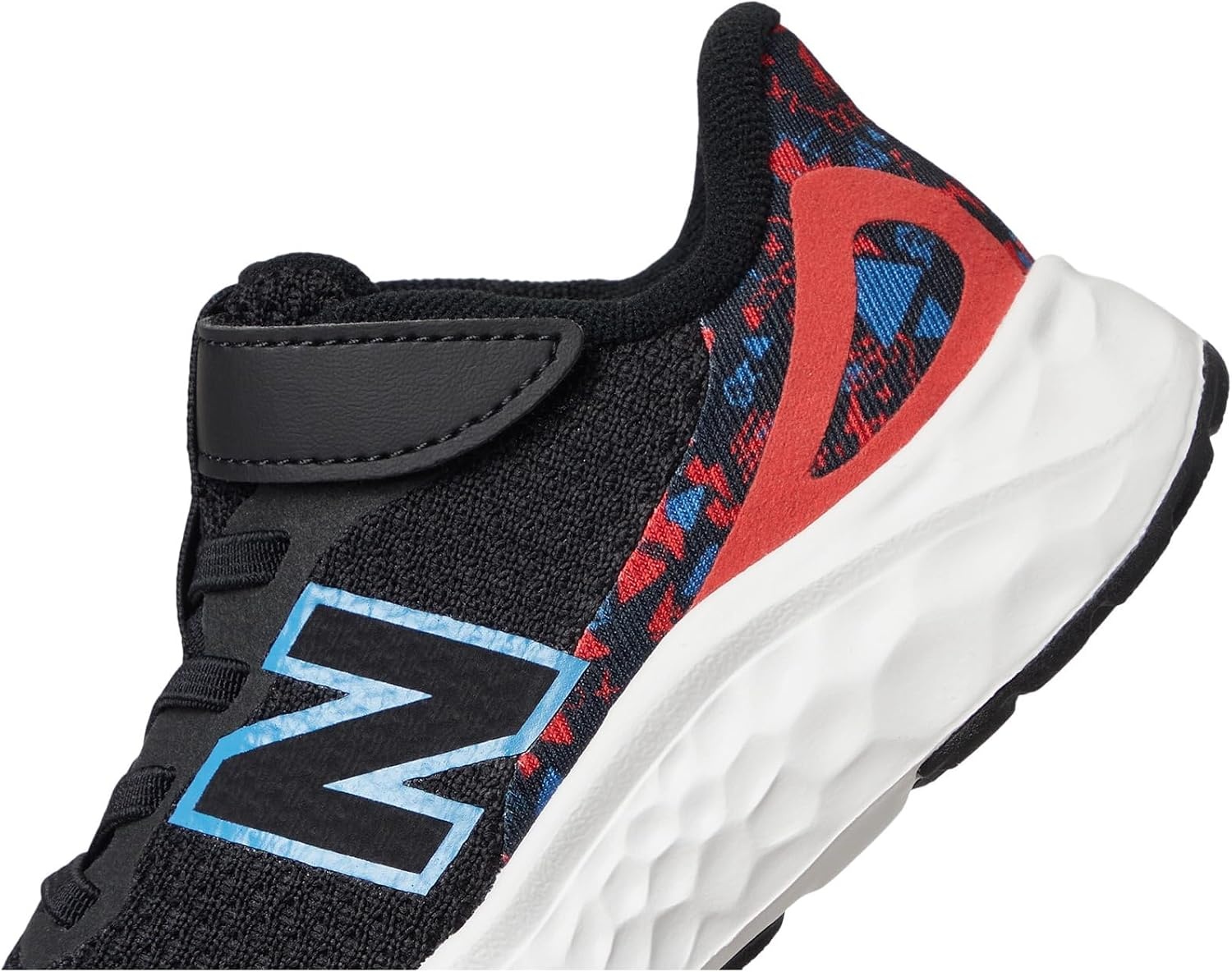 image:imageNew Balance Kids Fresh Foam Arishi V4 BungeeBlackAzureBlast Red