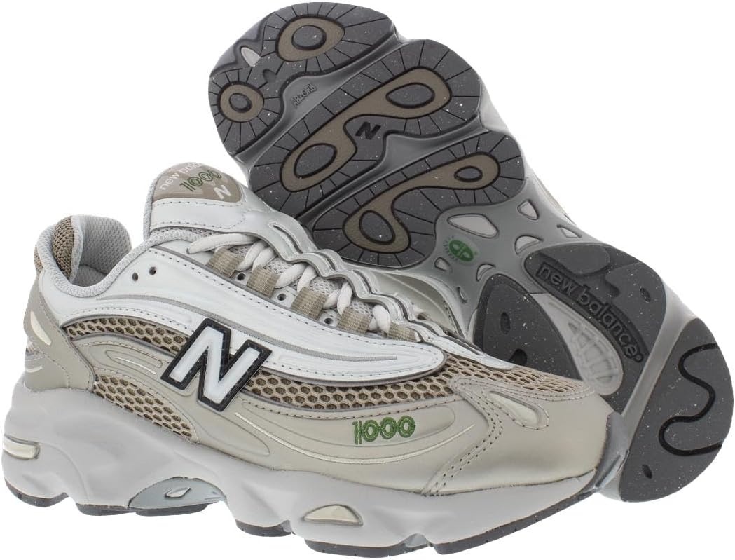 image:imageNew Balance Mens 1000 SneakersBrownGreyForest Brown