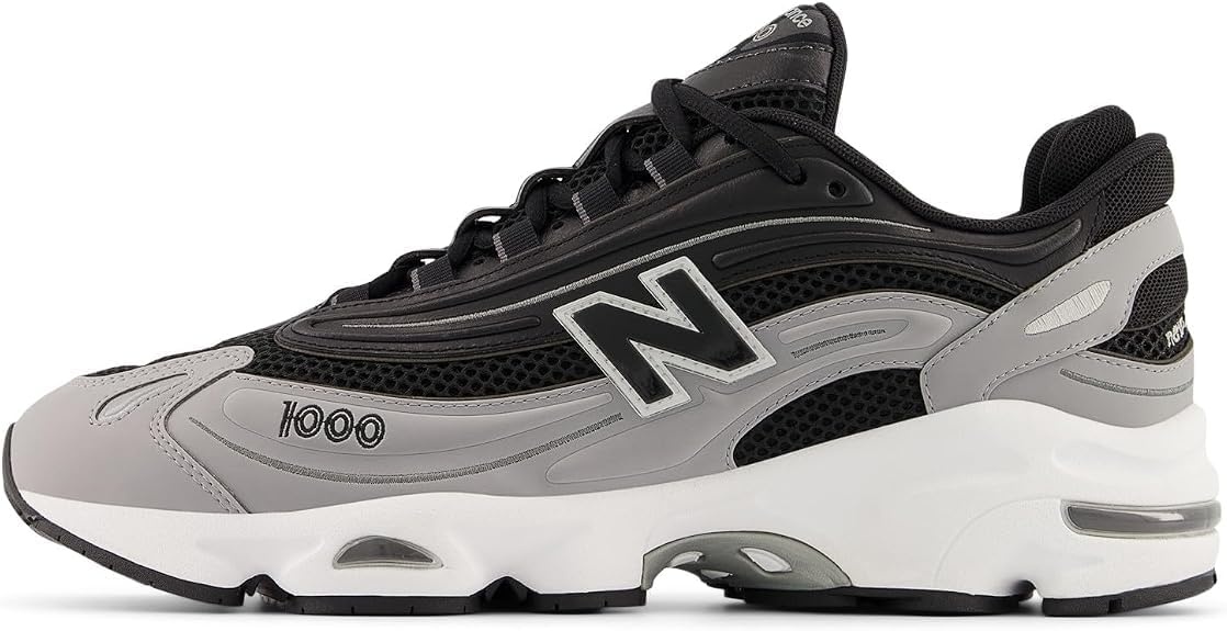image:imageNew Balance Mens 1000 SneakersNoirgris