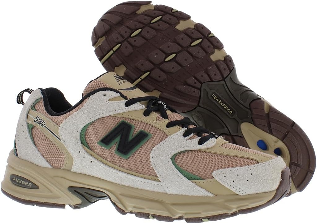 image:imageNew Balance Mens 530 Walking ShoesBeigeBeigebeige