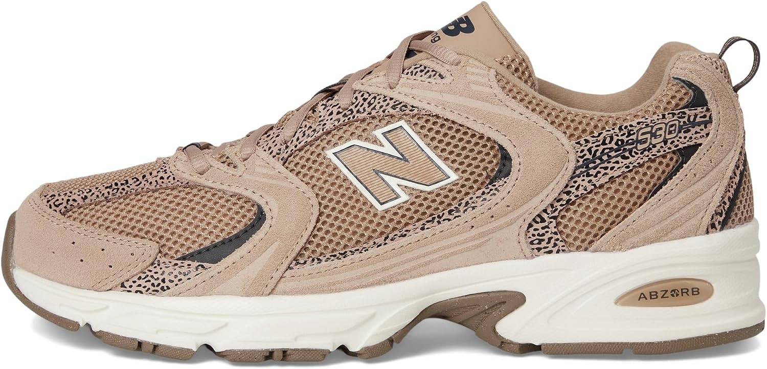image:imageNew Balance Mens 530 Walking ShoesFlat TaupeBlack Cement