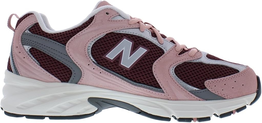 image:imageNew Balance Mens 530 Walking ShoesMoonWashed BurgundyHarbor Grey