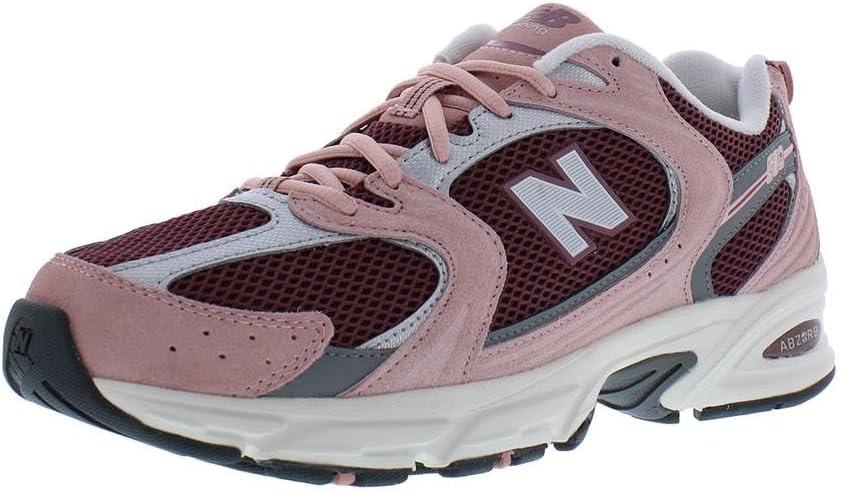 image:imageNew Balance Mens 530 Walking ShoesMoonWashed BurgundyHarbor Grey