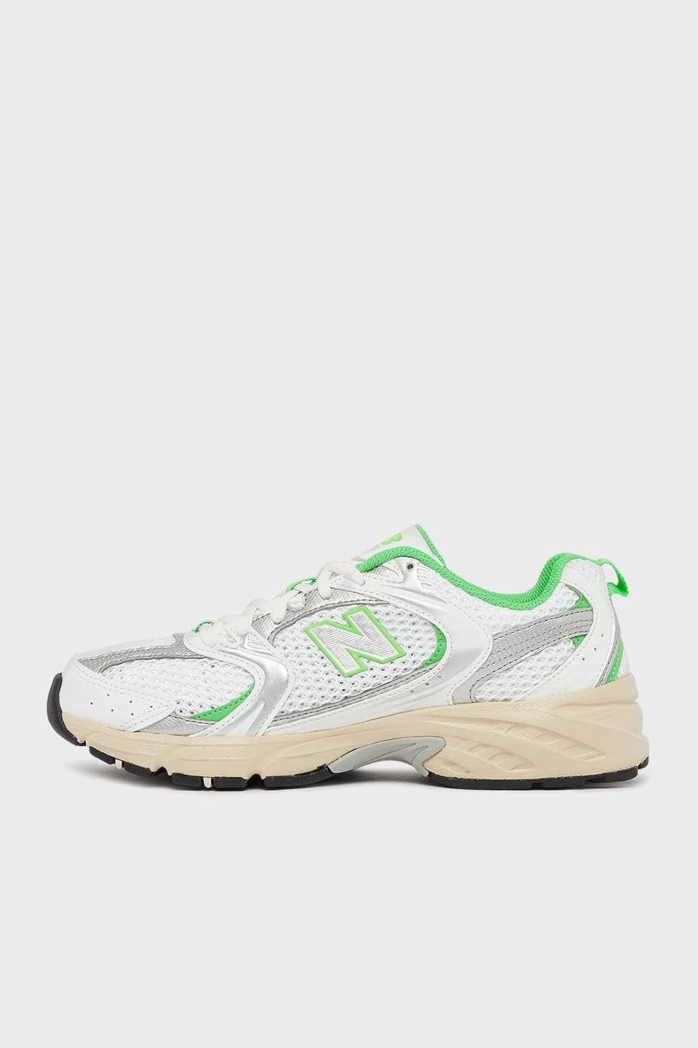 image:imageNew Balance Mens 530 Walking ShoesPure WhitePalm Leaf