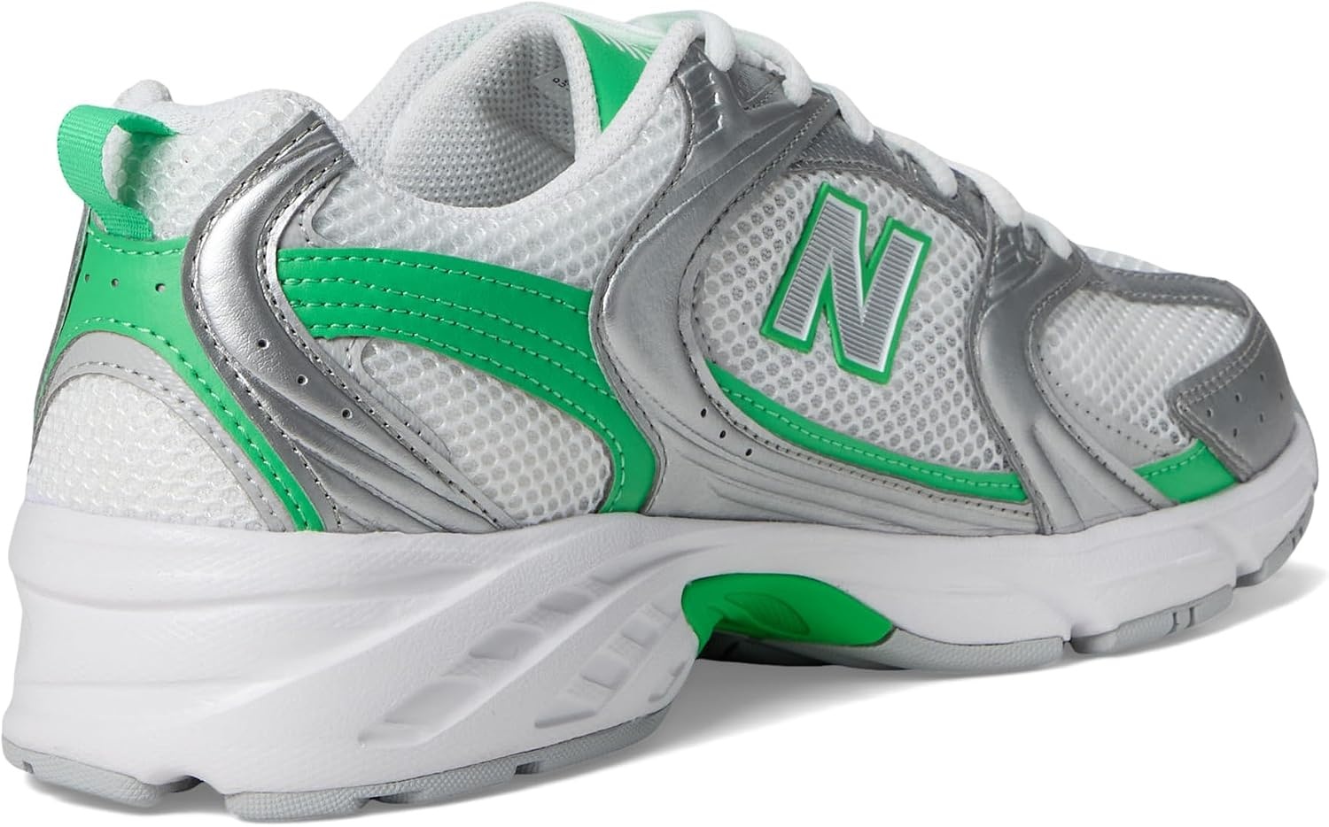image:imageNew Balance Mens 530 Walking ShoesSilver MetallicGreen Apple