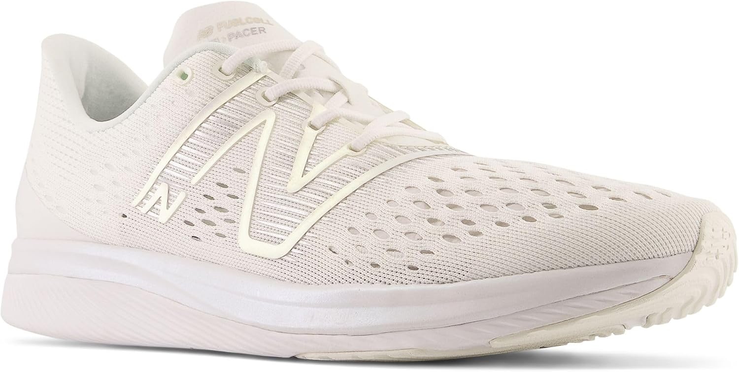 image:imageNew Balance Mens FuelCell Supercomp Pacer V1WhiteWhite IridescentSilver Metalic