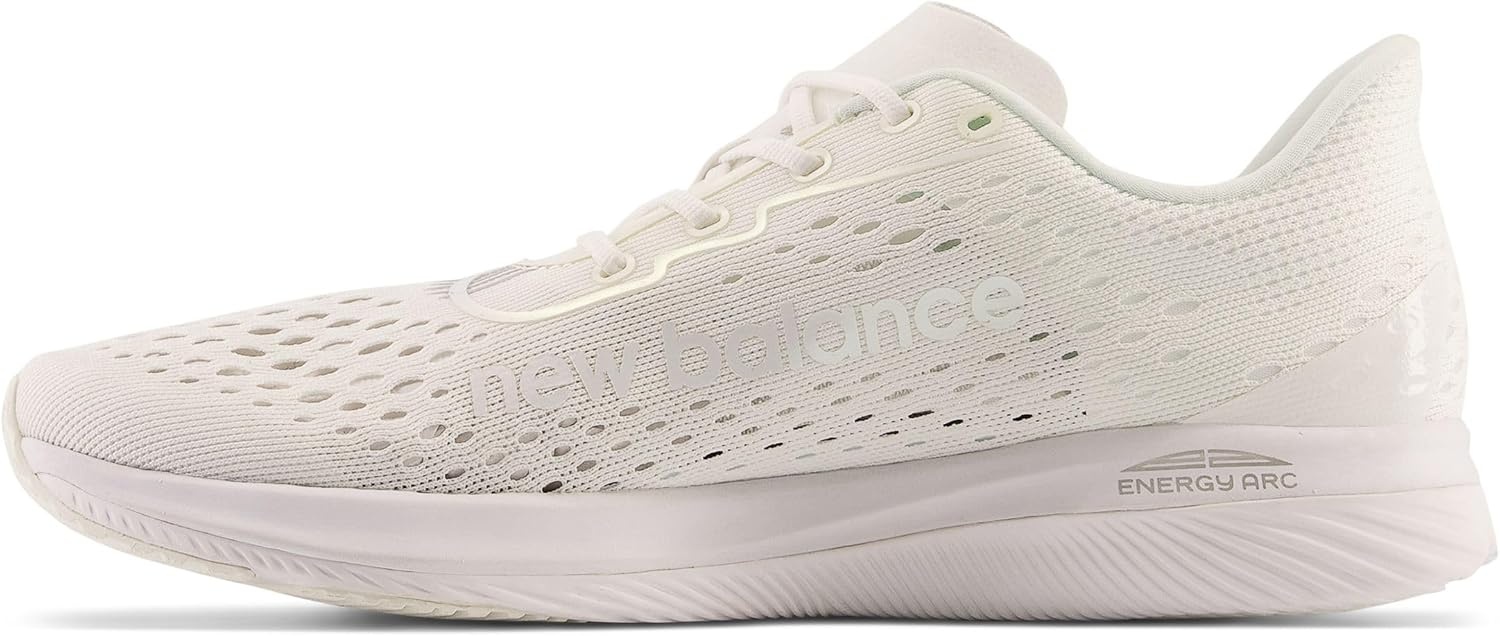 image:imageNew Balance Mens FuelCell Supercomp Pacer V1WhiteWhite IridescentSilver Metalic
