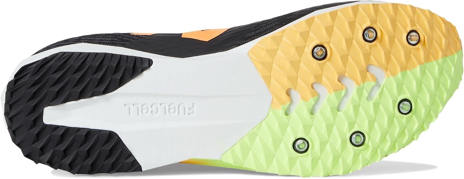 image:imageNew Balance Unisex Adult FuelCell Xc7 V5 Cross Trainer ShoesBlackBleached Lime Glo 2