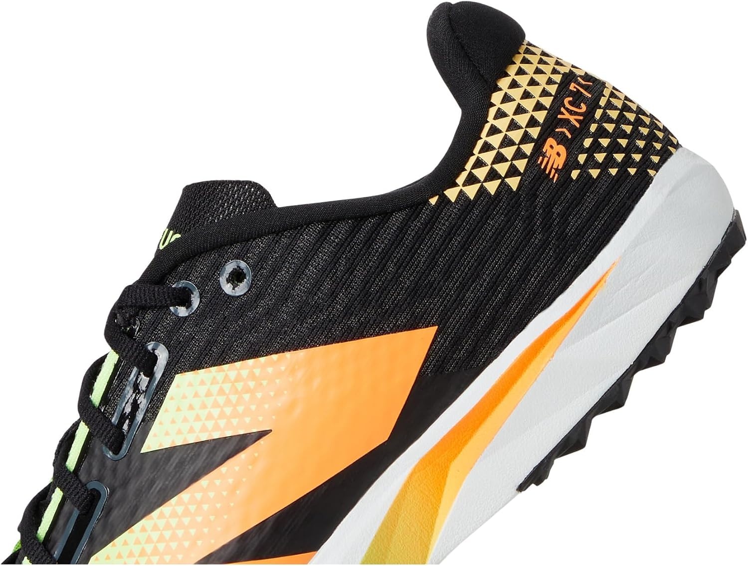 image:imageNew Balance Unisex Adult FuelCell Xc7 V5 Cross Trainer ShoesBlackBleached Lime Glo 2