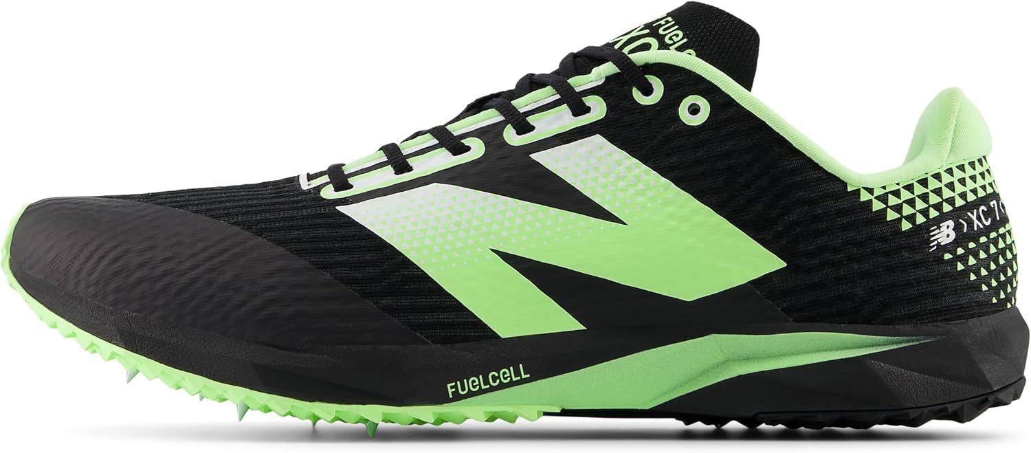 image:imageNew Balance Unisex Adult FuelCell Xc7 V5 Cross Trainer ShoesBlackMint FlashWhite